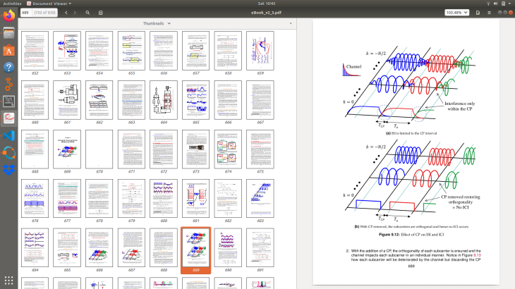 Wireless communication book screenshot