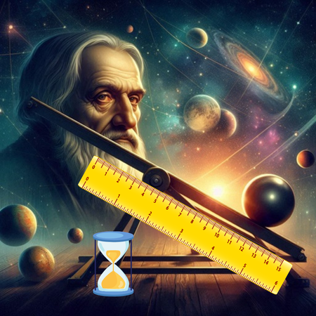 Galileo inclined plane measurements